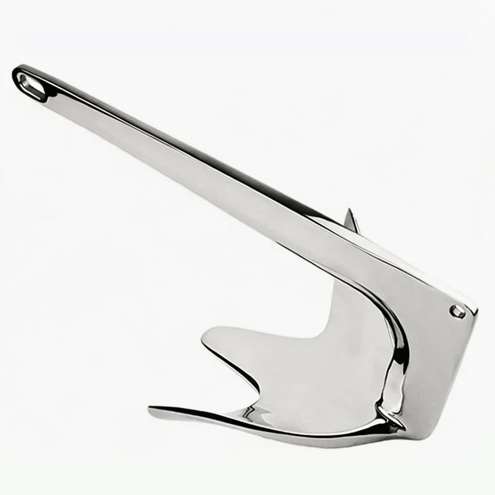 1-3KG 316 Stainless Steel Bruce Claw Anchor High Holding Boat Anchor for Yacht Kayak Inflatable Vessel Hardware Accessory