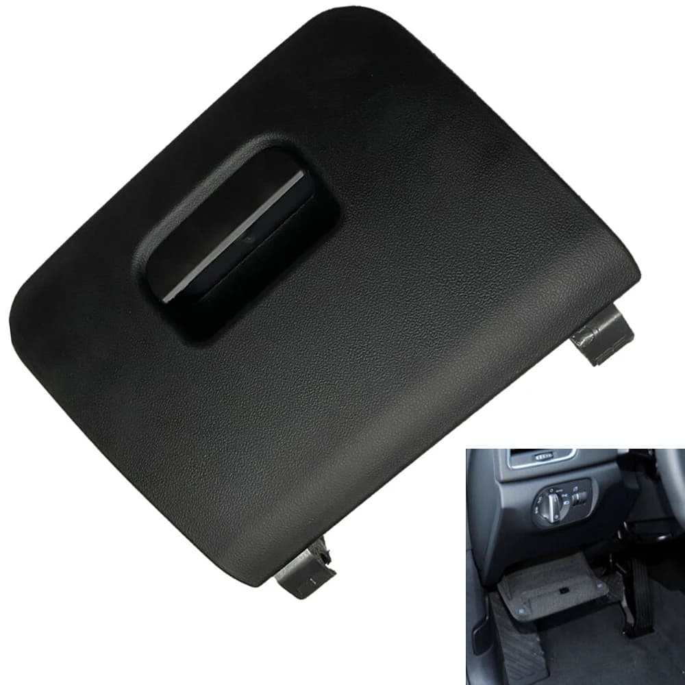 Portaoggetti per vano portaoggetti lato conducente per auto, scatola portaoggetti per console centrale 8U 1863300 B Nero Per Audi Q3 2012 2013 2014 2015 2016 2017 2018