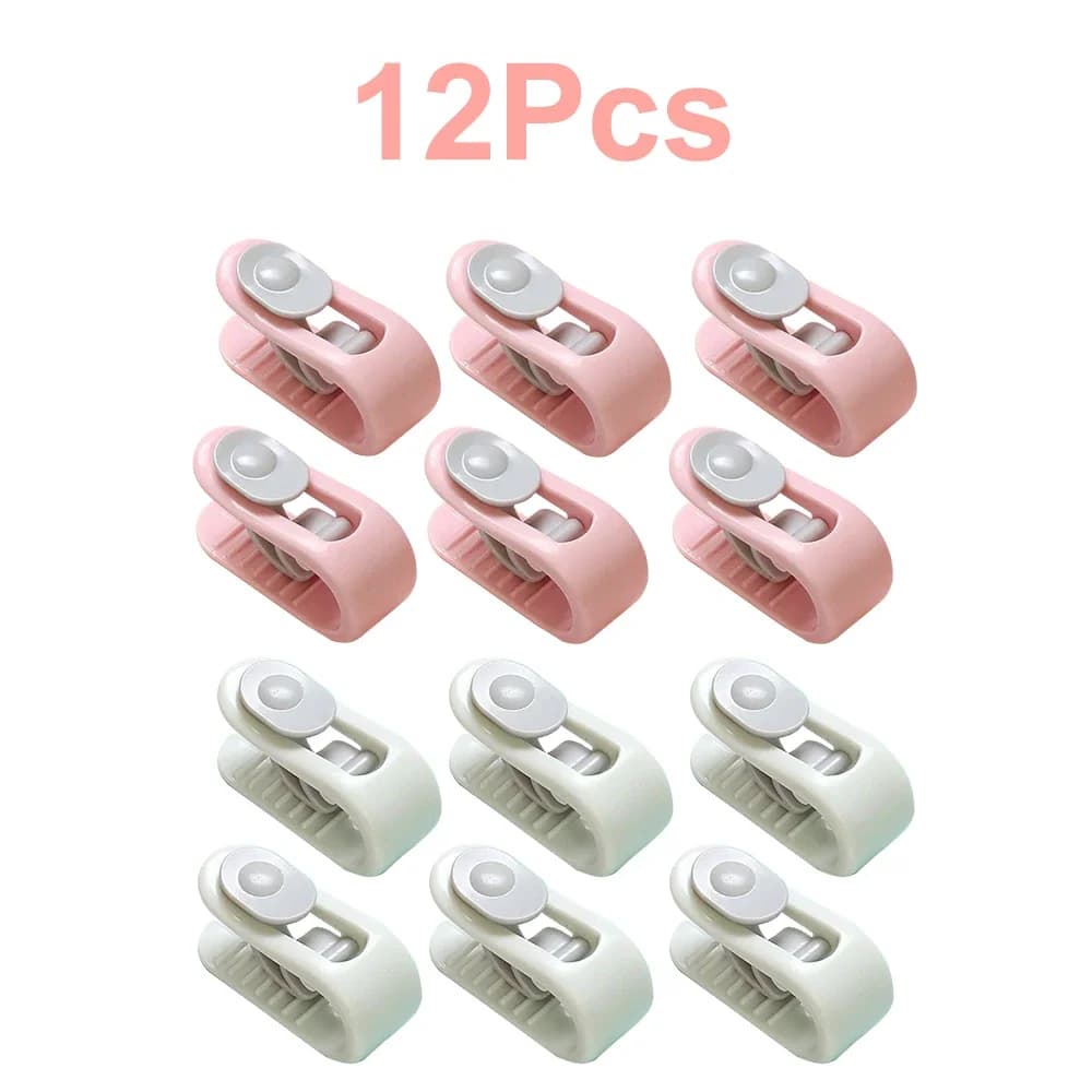 6/12PCS Bedroom Bed Sheet Dances Quilt Holder Anti-slip Quilt Cover Clip Cover Clip Fixing Device