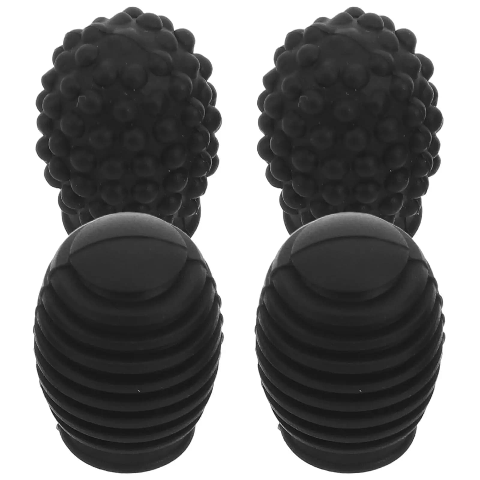 4 Pezzi Copripunta in Silicone per Bacchette, Antirumore, Silenziatori per Batteria, Coperture per Pratica Silenziosa, Accessori per Percussioni