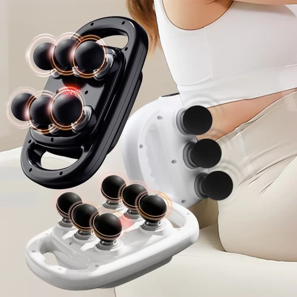 High Frequency Massage Gun for Collo, Body, Spalle, Muscles and Life with Six Professional Heads