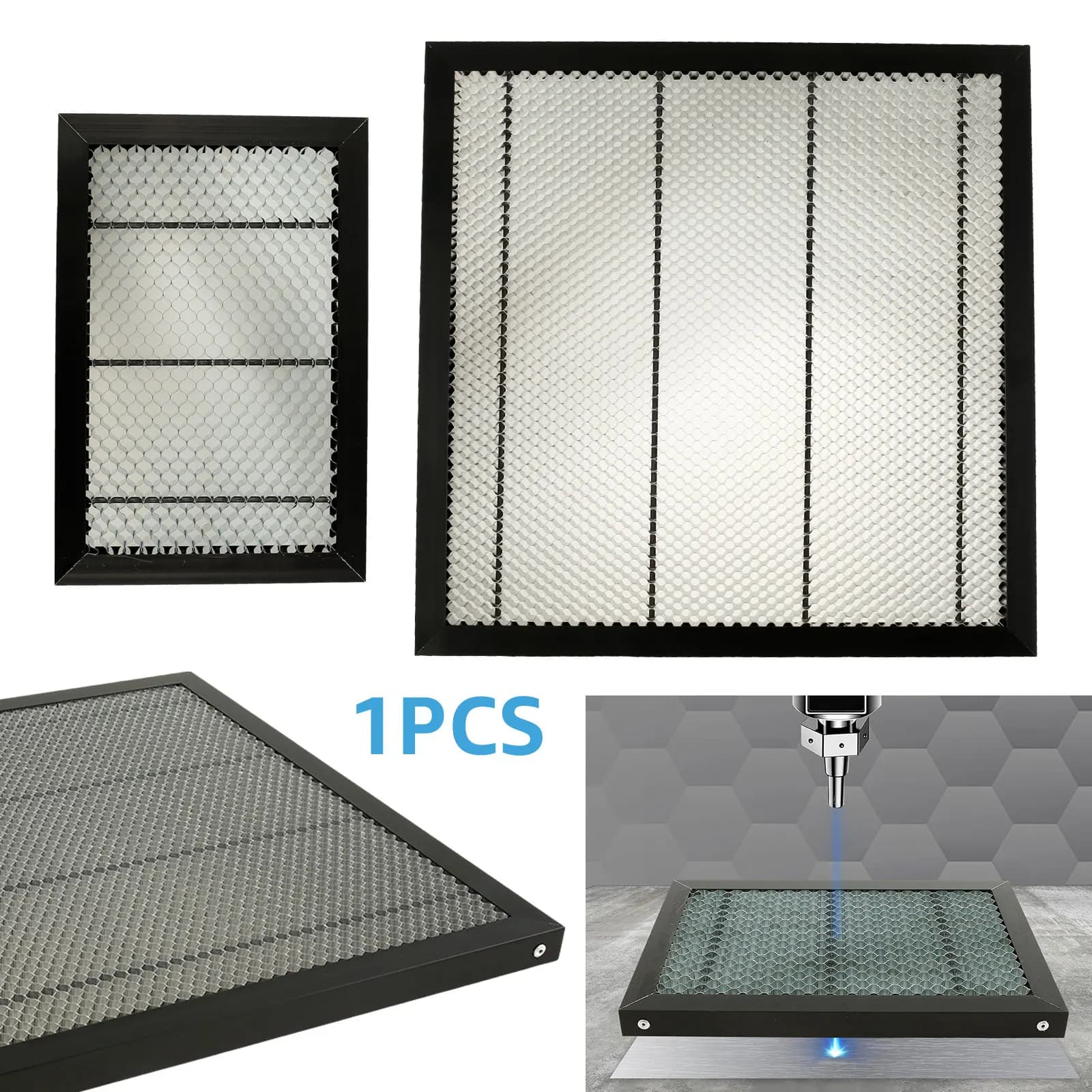 Laser cutting honeycomb working table 400 x40 0mm/300x200mm steel panel for steel panel for cutting part Laser diode CO2 engraving machine