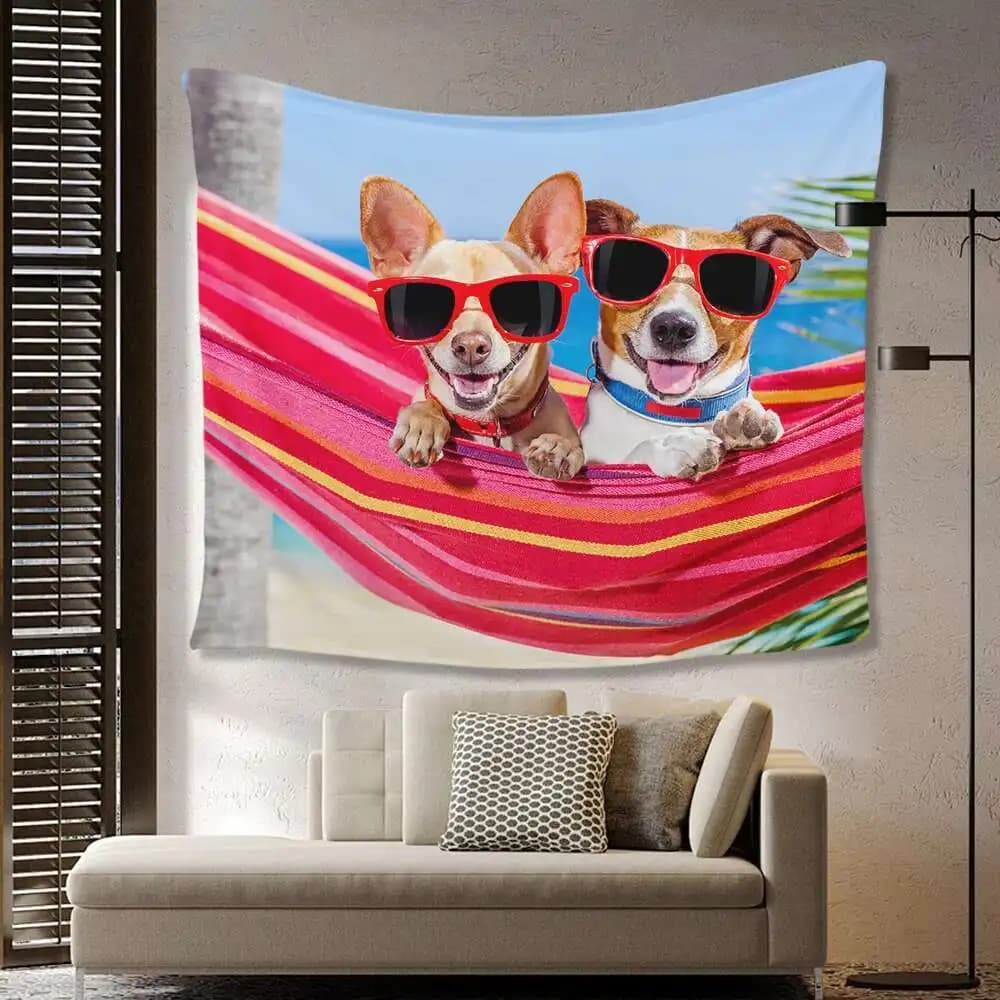 peluche Coperta di cartone animato recentemente personalizzata, coperta di lino per animali domestici, coperta per soggiorno, camera da letto, divano letto, picnic