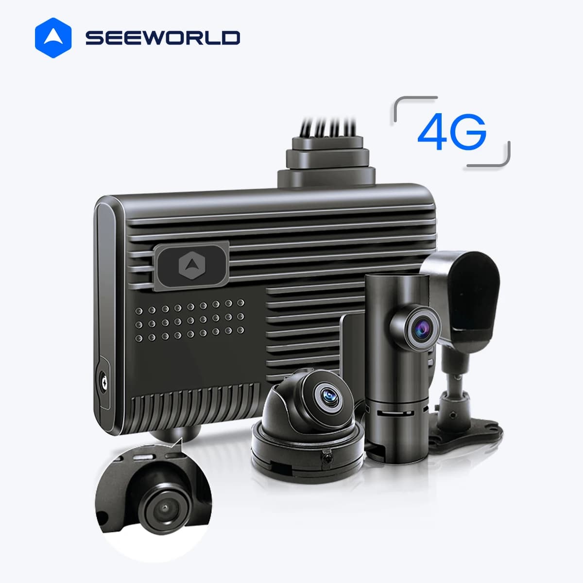 Dashcam Car Camera Black Box with GPS Satellite Positioning Tracker