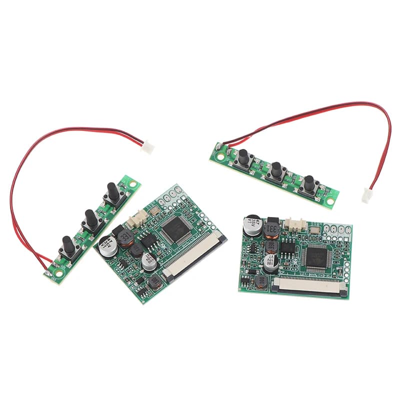✰ ✪ Kit Modulo Scheda Driver Display LCD da 4.3/5 Pollici, Monitor Multifunzione per Cornice Fotografica Digitale AV, Accessori Auto per Display Auto