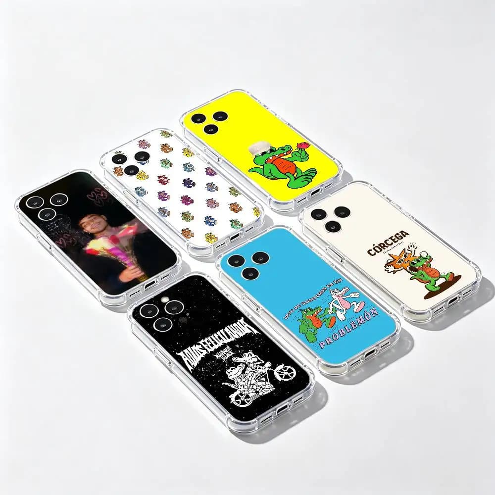 Alvaro Diaz Coco Singer Phone Case Transparent IMD For IPhone 17 16 15 14 13 12 11 PRO MAX PLUS Mini Soft Cover