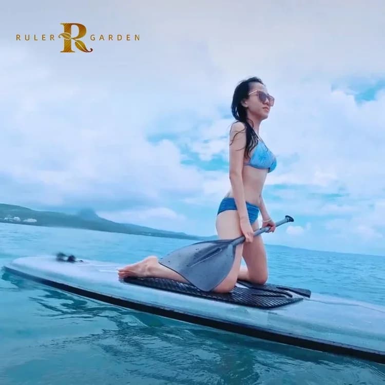 Trasparente canottaggio rafting surf kayak pagaia solida gara yoga surf stand up tabla paddle surf