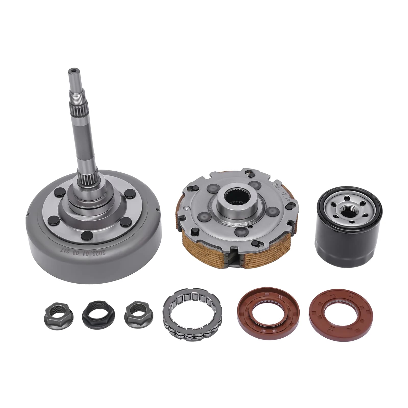 Kit di ricostruzione frizione a umido, per modelli HISUN UTV 500, UTV500, UTV 700, UTV700, MSU500, MSU 700, YS700, 500/700cc