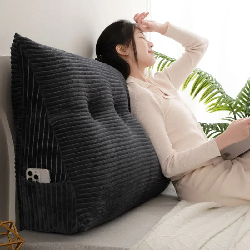 Cuscino Moderno e Semplice per Schienale, Morbido Cuscino da Comodino, Supporto Lombare, Tatami per Soggiorno, Finestra, Dormitorio Studentesco