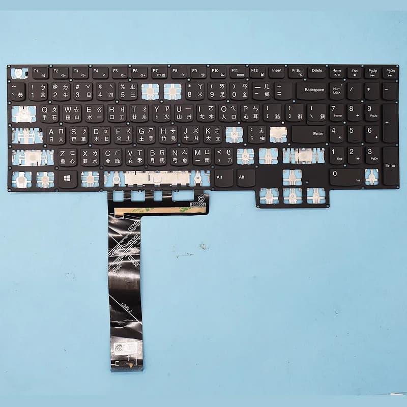Replacement Key Cap Hinge For Lenovo Legion 5 Pro-16ACH6 Pro-16ACH6H 16arh7h 15ACH6H Pro-16ITH6 16IAH7 Laptop Keyboard KeyCap