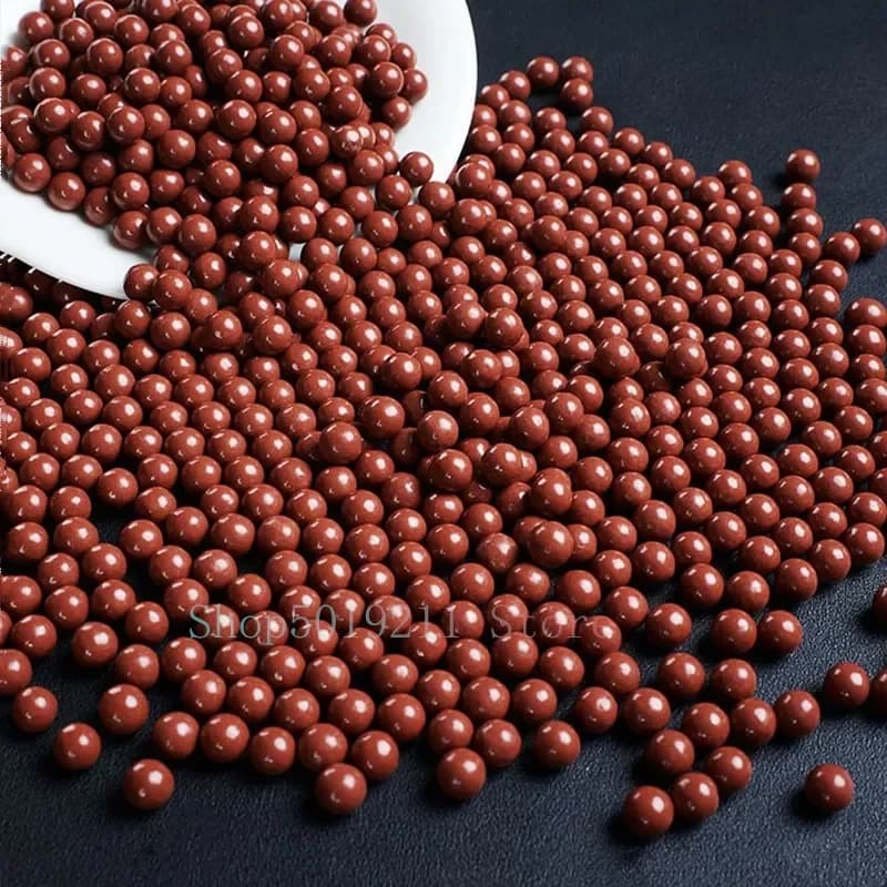 1000 Palline di fango per fionda Pratica munizioni Sfere di fango duro Fionda speciale per esterni Pulizia della superficie liscia Sfere di fango a mano