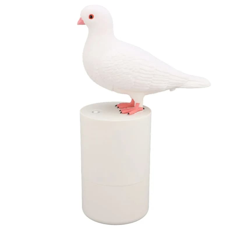 Dispenser automatico di sapone schiumogeno senza contatto con sensore a induzione per lavaggio mani, design a forma di uccello, per cucina e bagno
