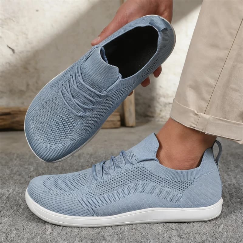 Scarpe unisex a punta larga a piedi nudi Donna Uomo Sneakers minimaliste in mesh traspirante Slip on Scarpe da passeggio Scarpe casual da esterno maschili Uomo