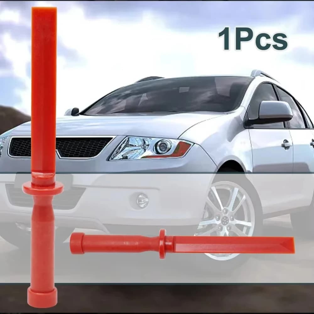1pc Universal Multifunction Car Wheel Balancer Adhesive Stick On Tape Weight Scraper Removal Tire Tool Red Brand New