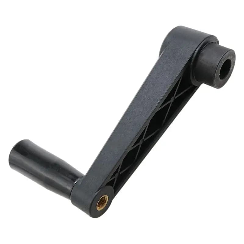Happy New- Hole Diameter 12Mm Folding Nylon Crank Handle Revolving Handwheel Accessory 12 X 100Mm For Industrial Machine Tools