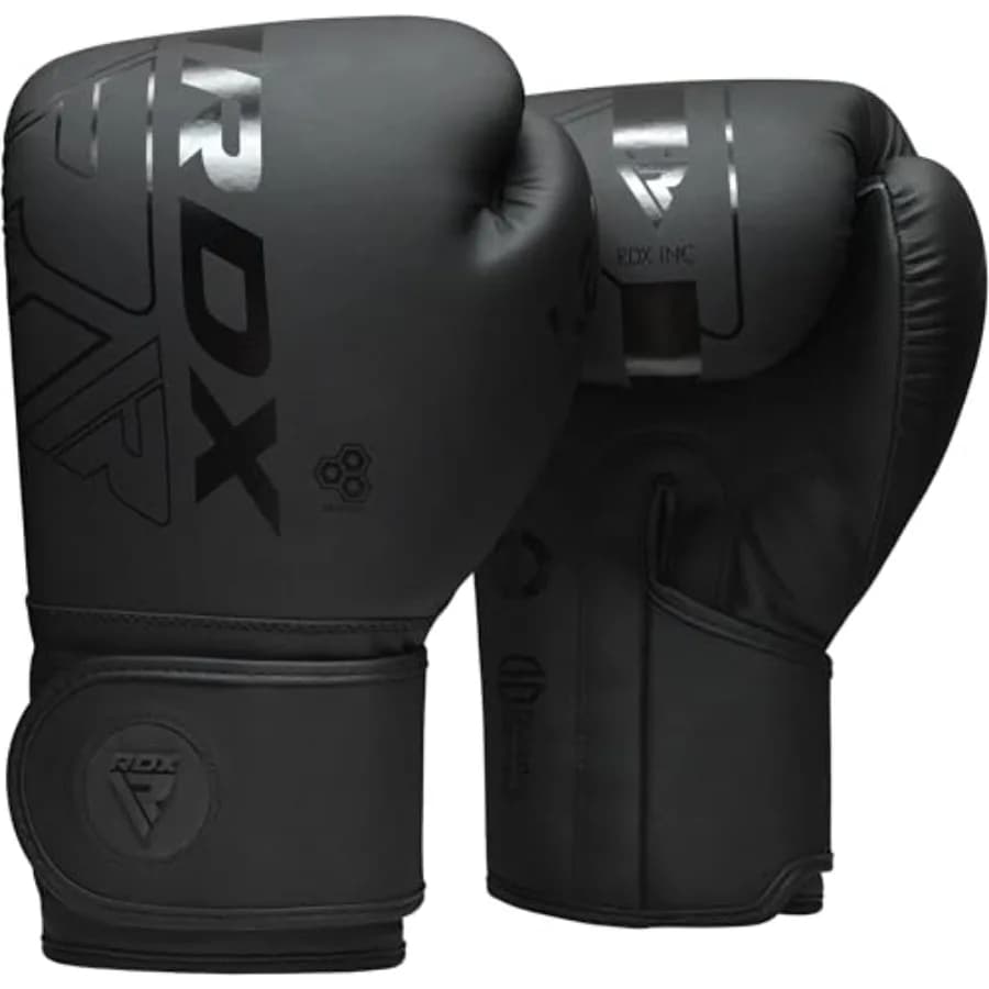 Guantoni da Boxe per Sparring e Muay Thai in Pelle Maya Hide, Guantoni da Allenamento Junior Kara (Brevetto in Attesa) per Kickboxing e Allenamento con Sacco da Boxe