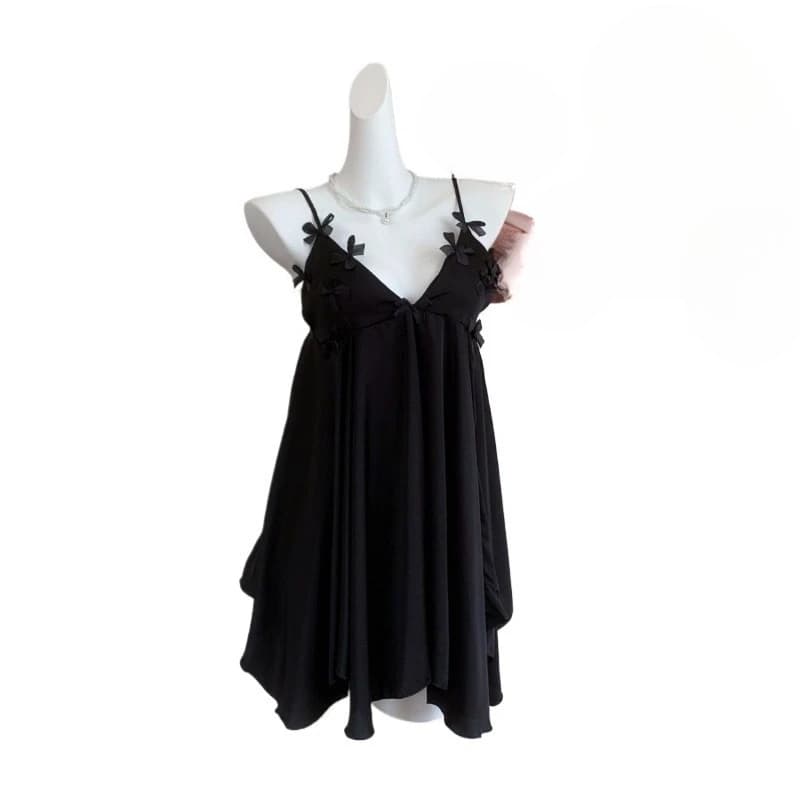 Thin Cream Color Sweet Girl Skirt Home with Chest Pad Thin Super Fairy Nightdress Sexy Pure Desire Pajamas 2026 Summer Underwear