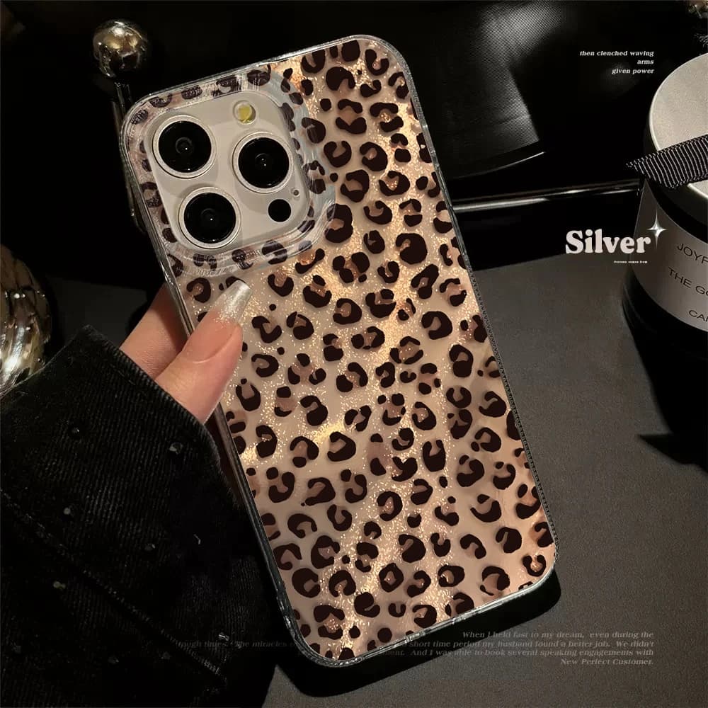 Modern Leopard Phone Case For Samsung Galaxy S26 S25 Edge S24 Plus Note 20 Ultra S23 FE S22 A56 A54 A53 A36 Antiurto Funda