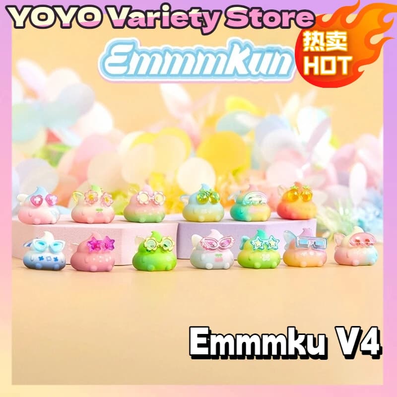 Mini Emmmku Serie Elfo di Quattro Generazioni Alla Moda Fatta A Mano Bambola Carina Cieca Scatola Set Decorazione del Desktop Creativo Giocattolo Da Collezione Regalo