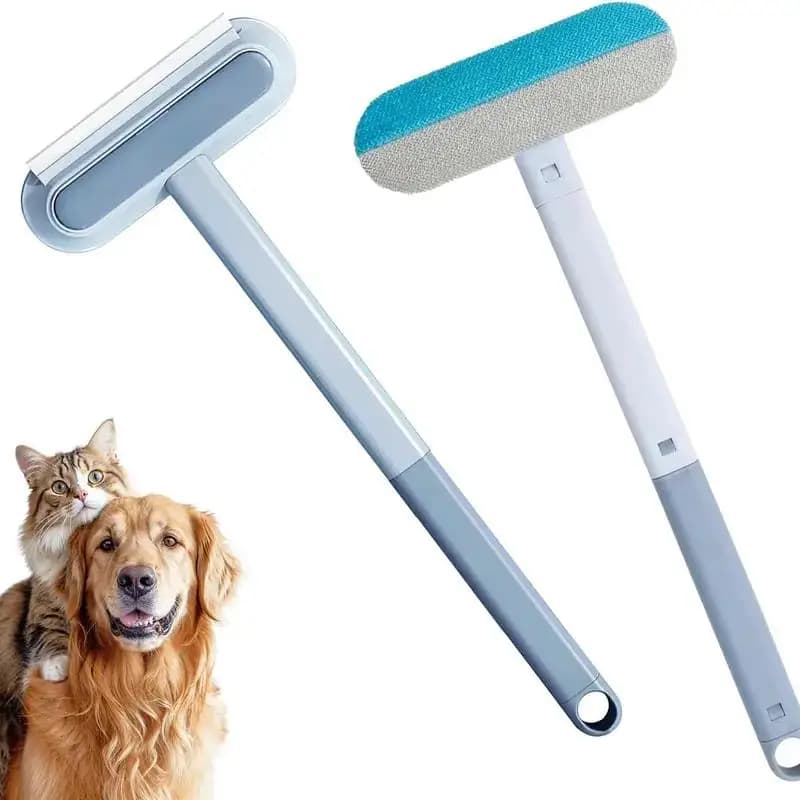 Spazzola per la Pulizia del Pelo di Cani e Gatti, Robusta e Durevole, Strumento per la Toelettatura e il Massaggio degli Animali Domestici