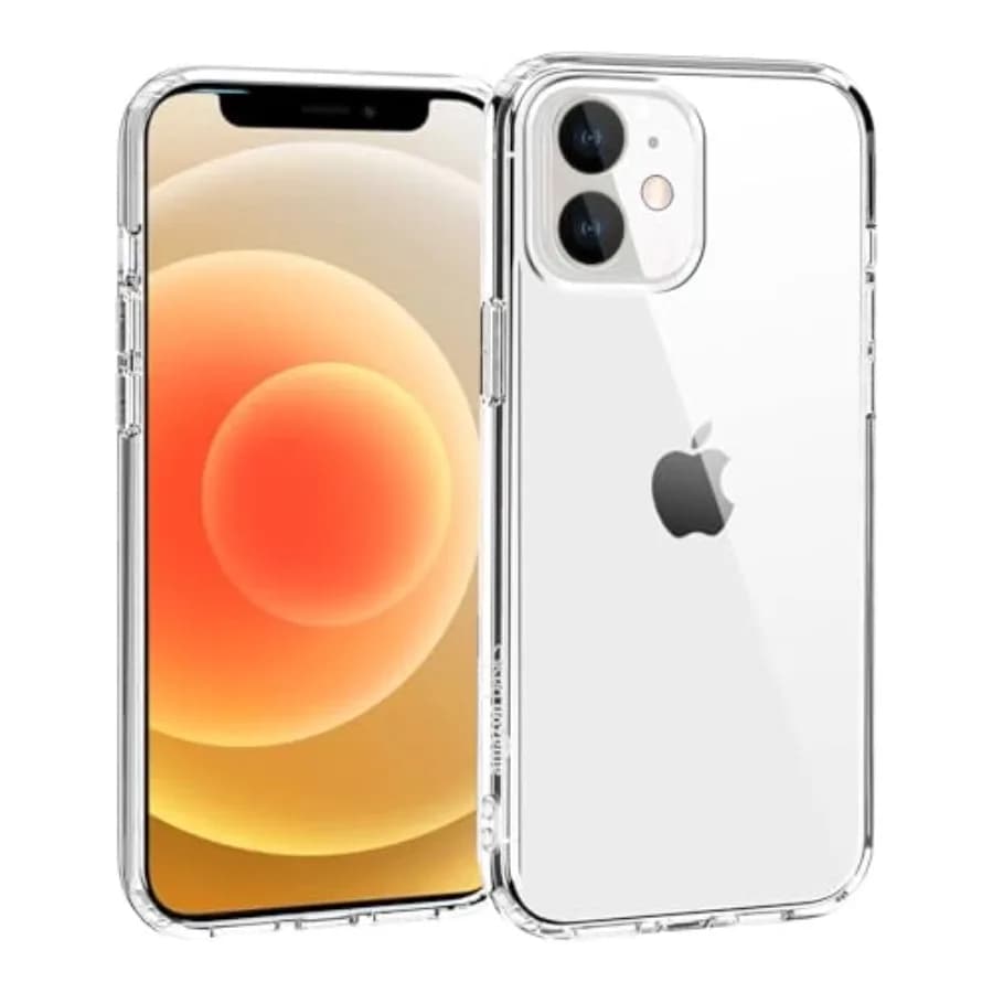 Shockproof and Protective Case For iPhone 12 mini, Crystal Clear