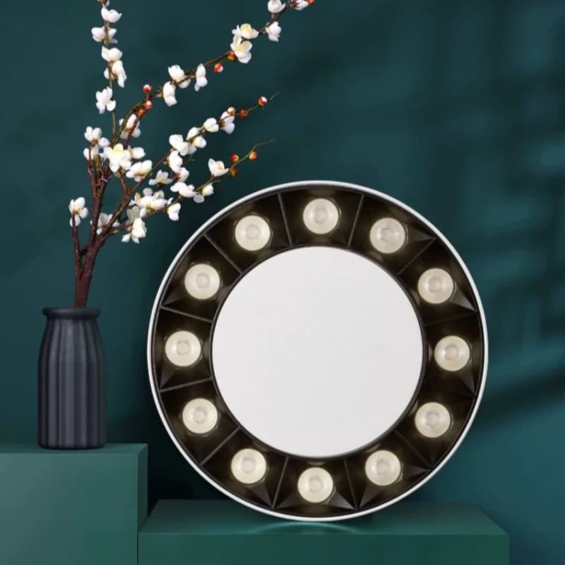Lampada a linea Multi-tallone incorporata faretto a LED antiriflesso con design ombreggiante lampada da soffitto soggiorno camera da letto con perline