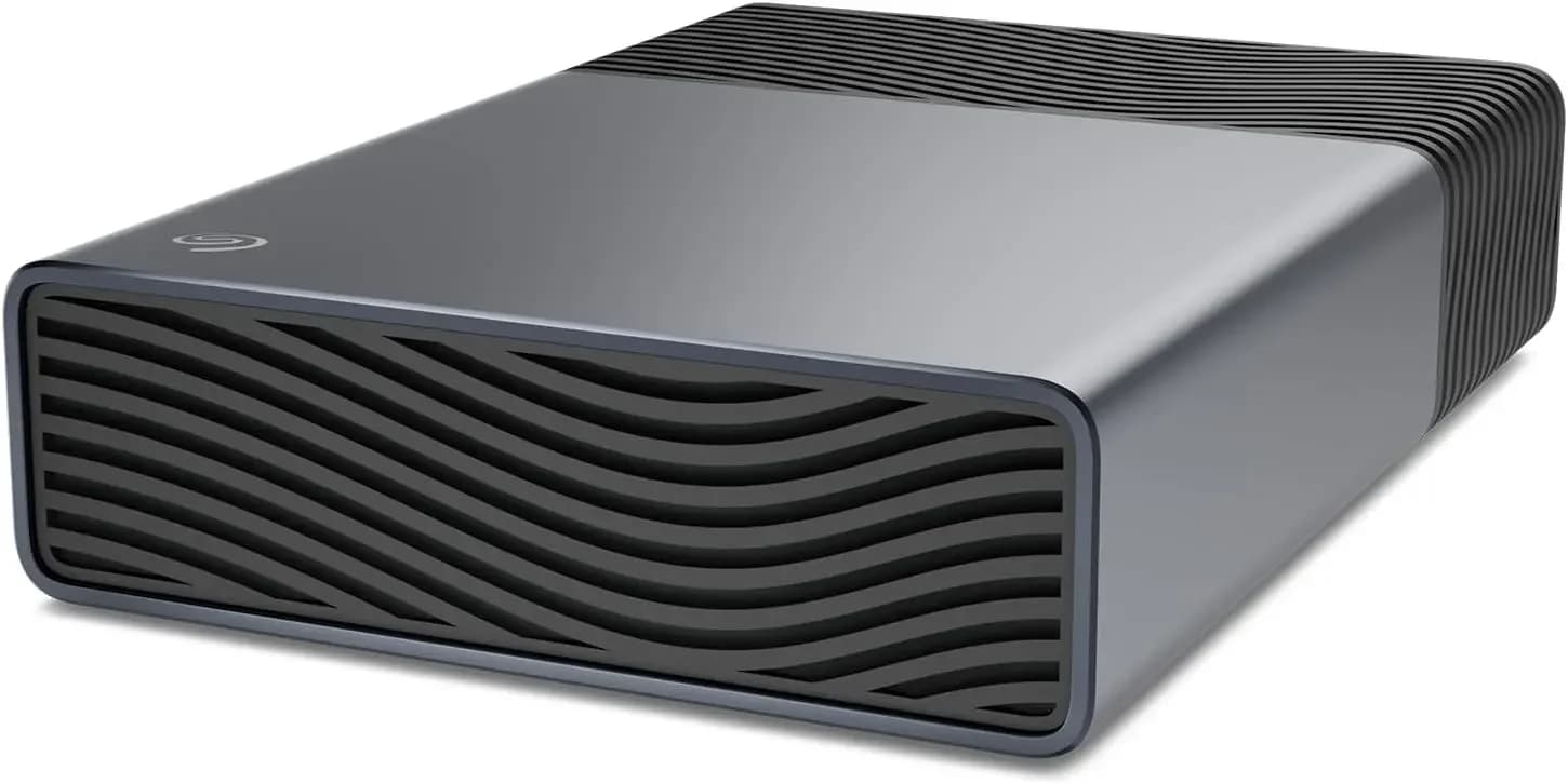 Seagate One Touch 24TB External Hard Drive Desktop HDD - USB-C Compatible with Most Windows and MacOS, Rescue Recovery (STNB24000400)