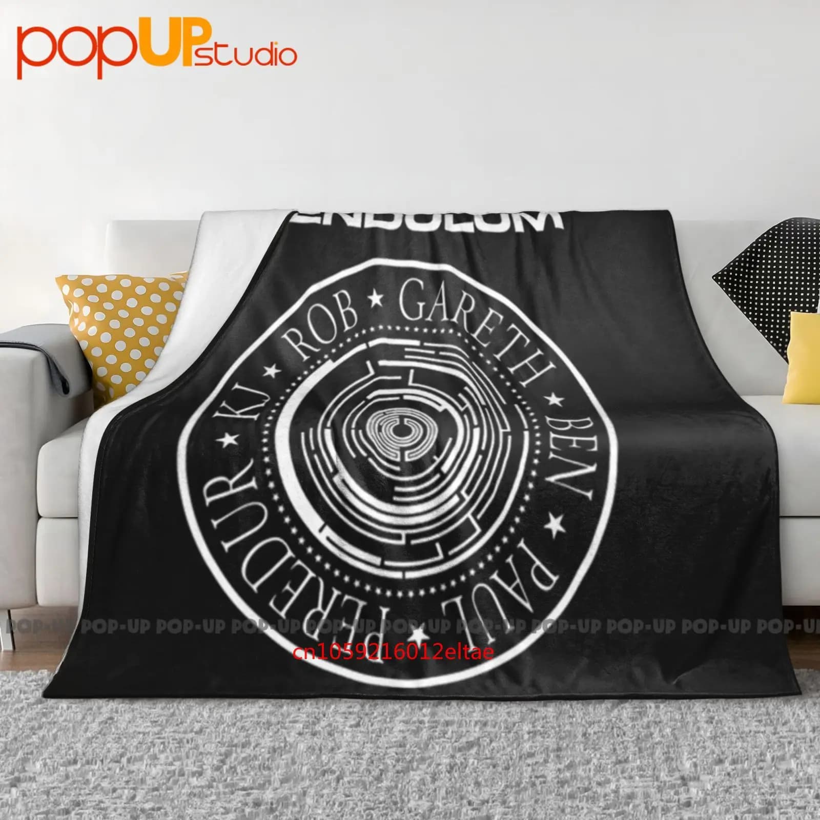 Pendolo Electronic Rock Band Music Tour 2019 01 Coperta ultra morbida trapunta invernale Copridivano Copriletto