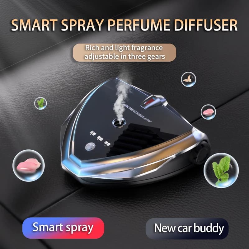 V88S Deodorant for Auto Smart Charging USB Fragrance Spray Flavors Supplies Decor interior perfume diffuser accessories