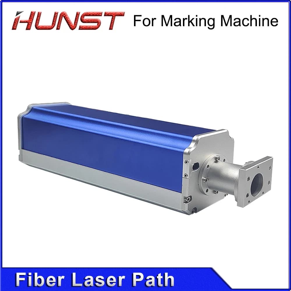 Percorso Laser a fibra HUNST alloggiamento del percorso Standard blu interfaccia Rayucs MAX JPT per macchina per marcatura e incisione Laser