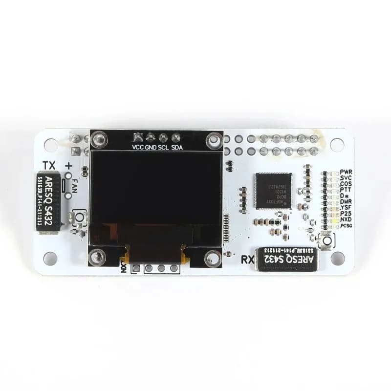 Mini Version MMDVM Duplex Board Hotspot Board with Screen Suitable for Raspberry Pi Pi-star