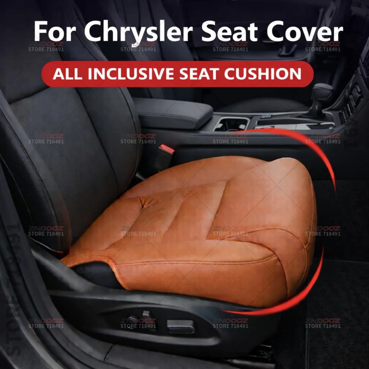 Supporto Estensibile per Sedile Auto in Memory Foam per Chrysler Pacifica Voyager 300C, Accessori Interni