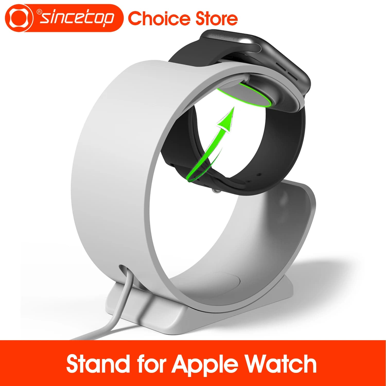 Plastic Charge Stand Holder Station Dock for Apple Watch 1/2/3/4/5/6/7/8/9/SE/Ultra/Ultra2 Charger Cable holder for iwatch Docks