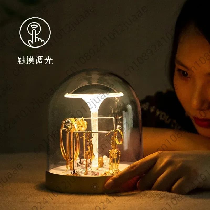 Lampada da notte comodino desktop atmosfera scrivania camera da letto fungo creativo regalo atmosfera ragazza