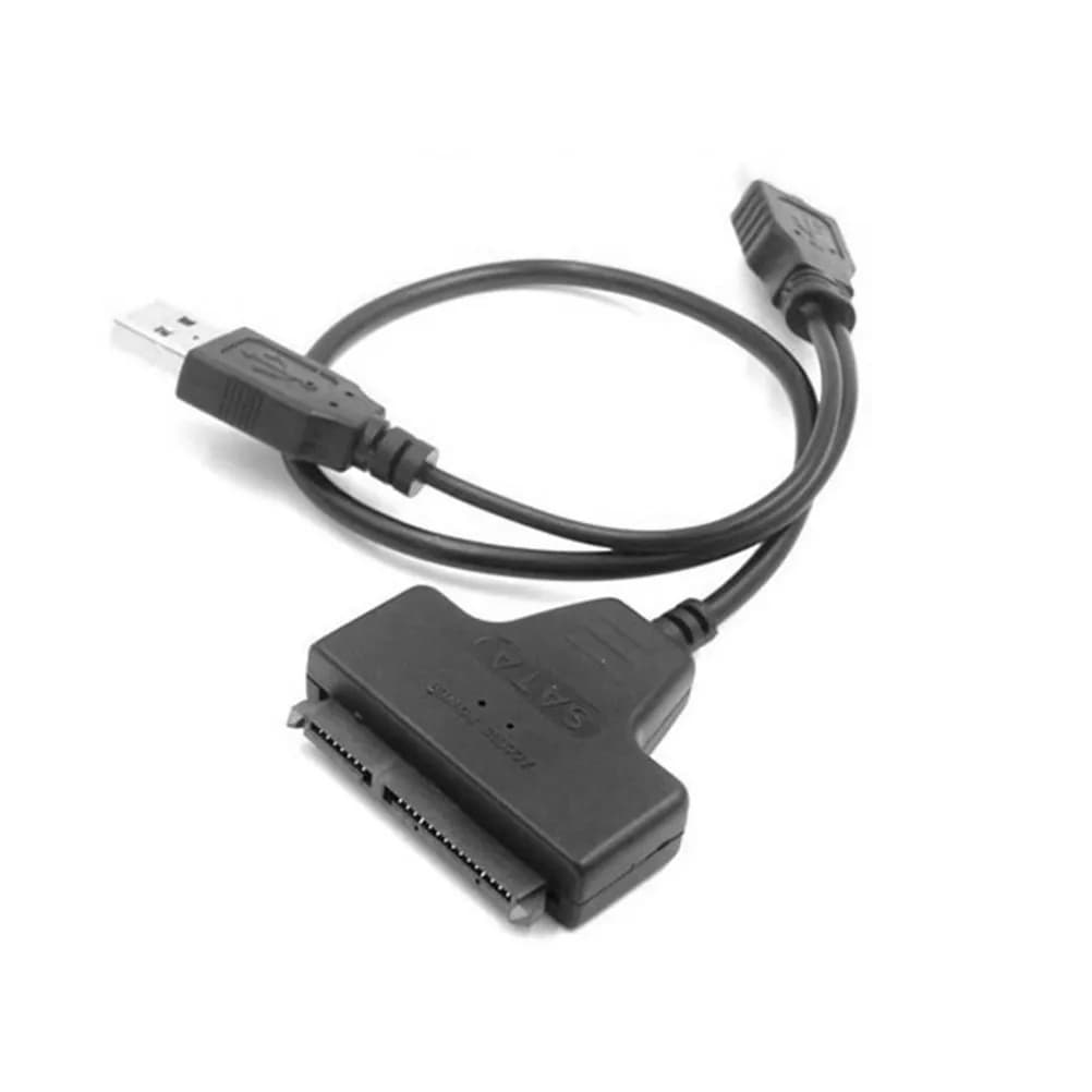 2 Pezzi Cavo Dati USB per Disco Rigido, Convertitore USB 2.0 per Hard Disk Esterno, Facile Backup Dati Veloce