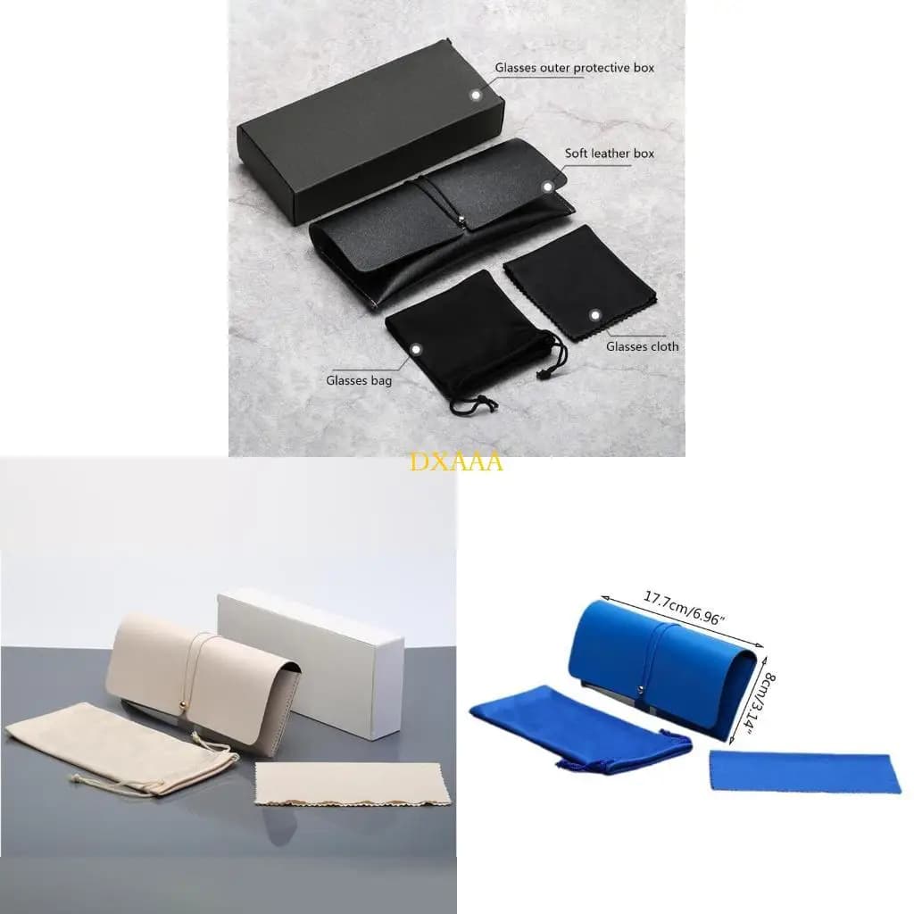 DXAA Eyewear Protector Storage Box Sunglasses Bag Eyewear Container