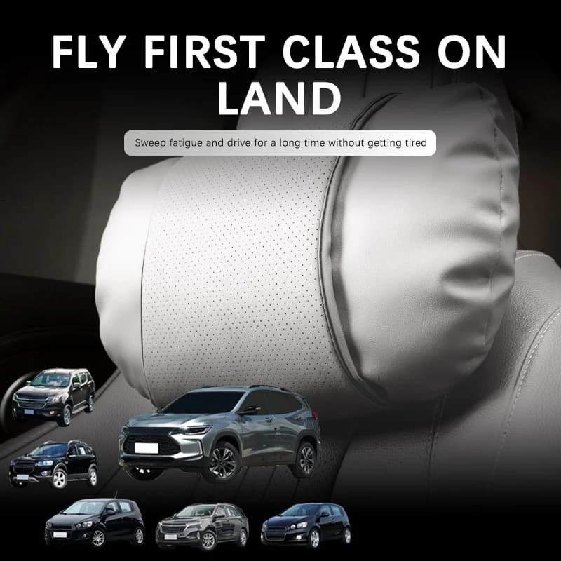 Car Support Headrest For Chevrolet Traverse Suburban Trailblazer Trax Car Suede Neck Pillow Soft Comfort Travel Accessories