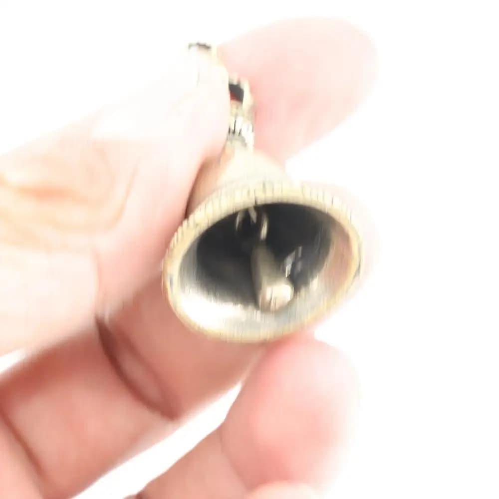 High quality Die-casting Tibetan Bronze Handicraft Home Decoration Wind Bell Demon Subduing Bell Car Pendant Brass Bell