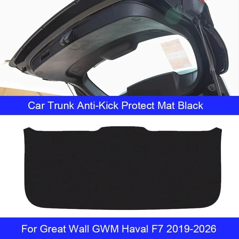 Car B-Pillar Anti-Calco Protect Pad Anti-Sporco PU Leather Tooth Resistant To Graffi For Large Wall GMW HAVAL F7X 2019-2026