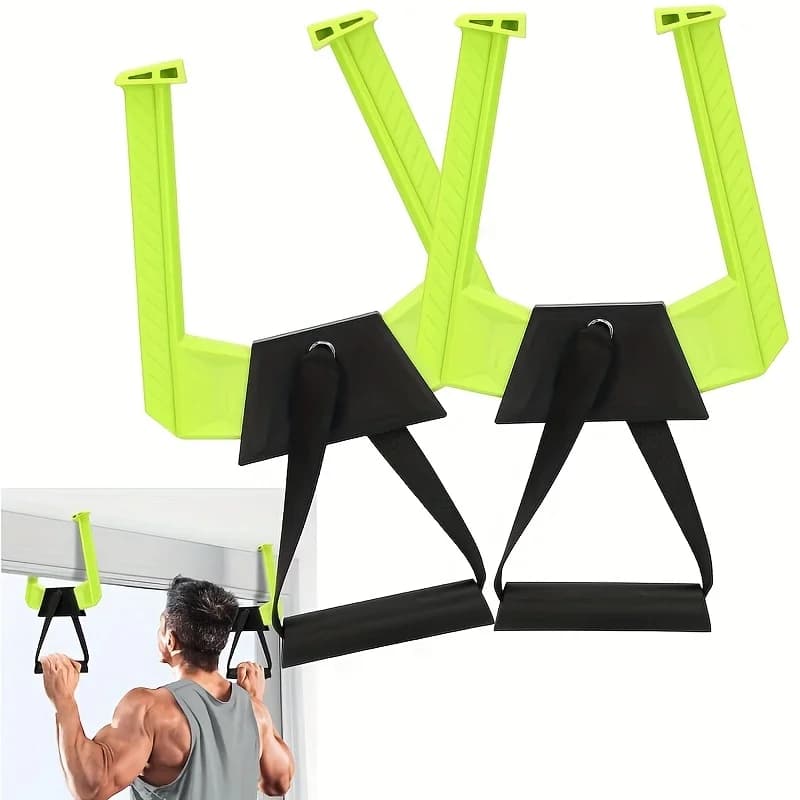Portable Pull Up Bar For Doorway Travel Adjustable Home Gym Equipment Dual Handle Pull Ups Max Load 330Lb