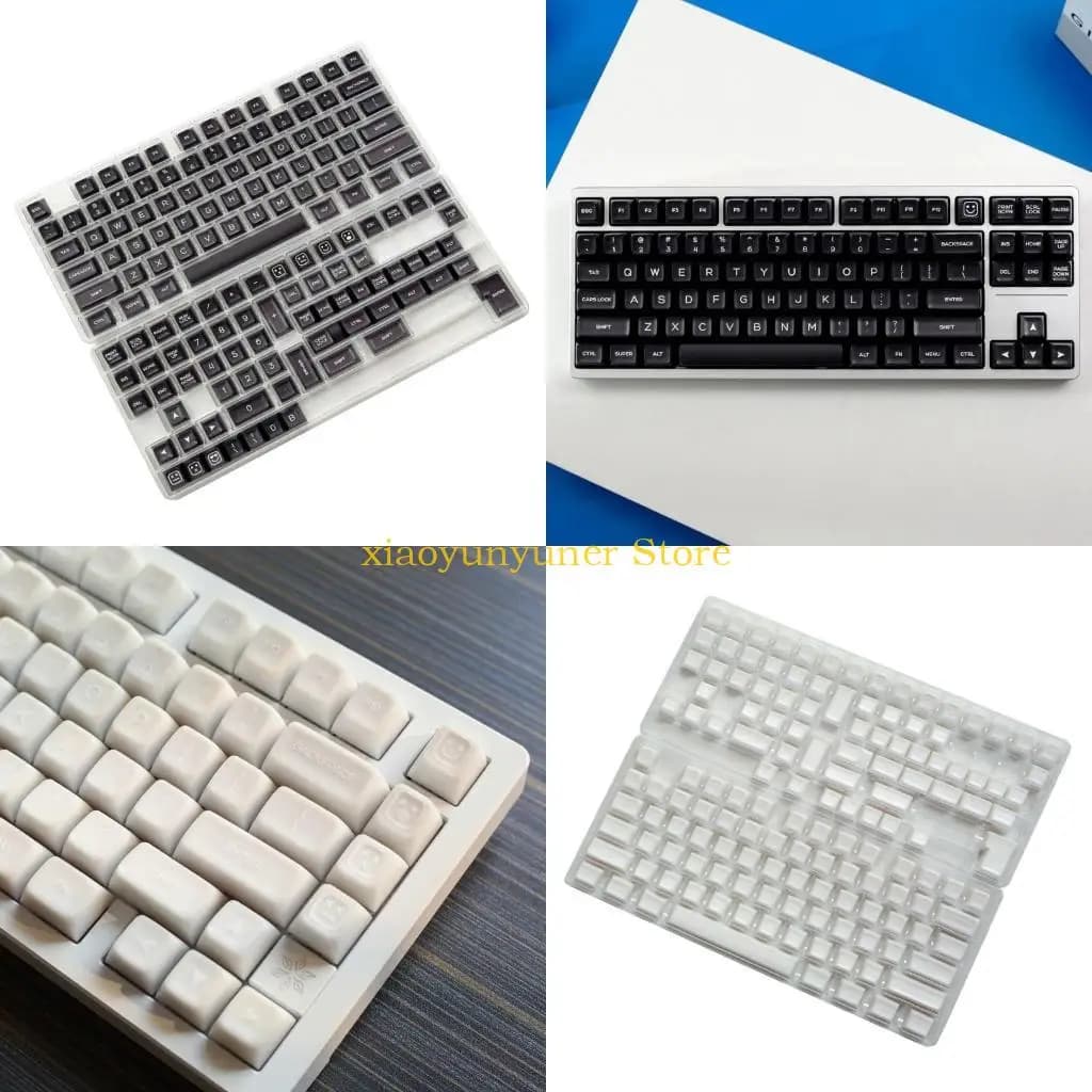 P9JB Double Shot Iniezioni PBT Keycap 142 tasti Keycap Profilo SA per tastiere