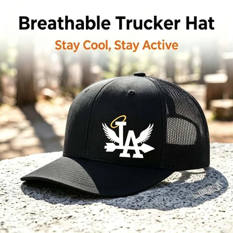 Hot Sale Unisex Printed Adjustable Baseball Cap Snapback Dad Hat Breathable Trucker Mesh Hat Golf Fishing Outdoor Sun Cap