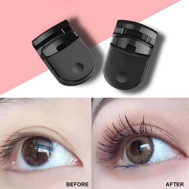 1PC Eyelash Curler Black Portable Eyelashes Tool For Men And Women