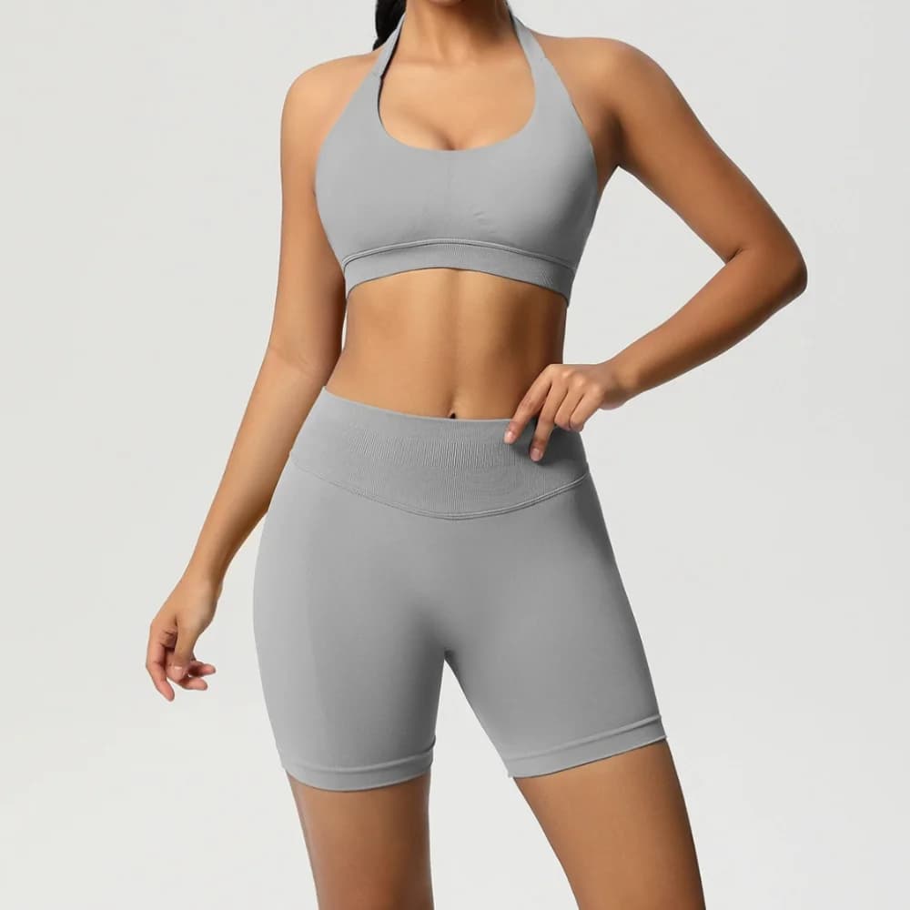 Women's Clothing, Yoga Clothing, Anti-shocket Sports Bra, Running Leggings, Gym Set, Top Sports Push-Up