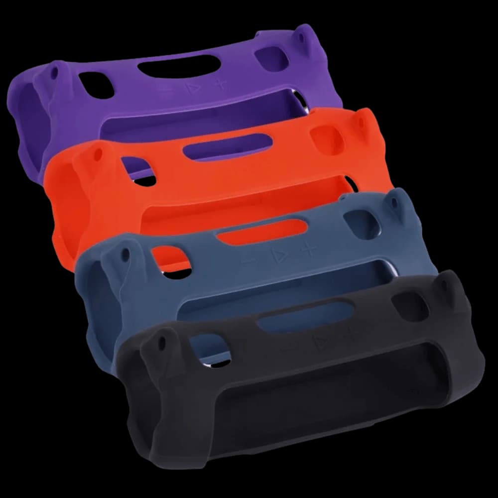 Custodia in silicone per altoparlante Bluetooth con tracolla, protezione antispruzzo e antipolvere per JBL Charge 6