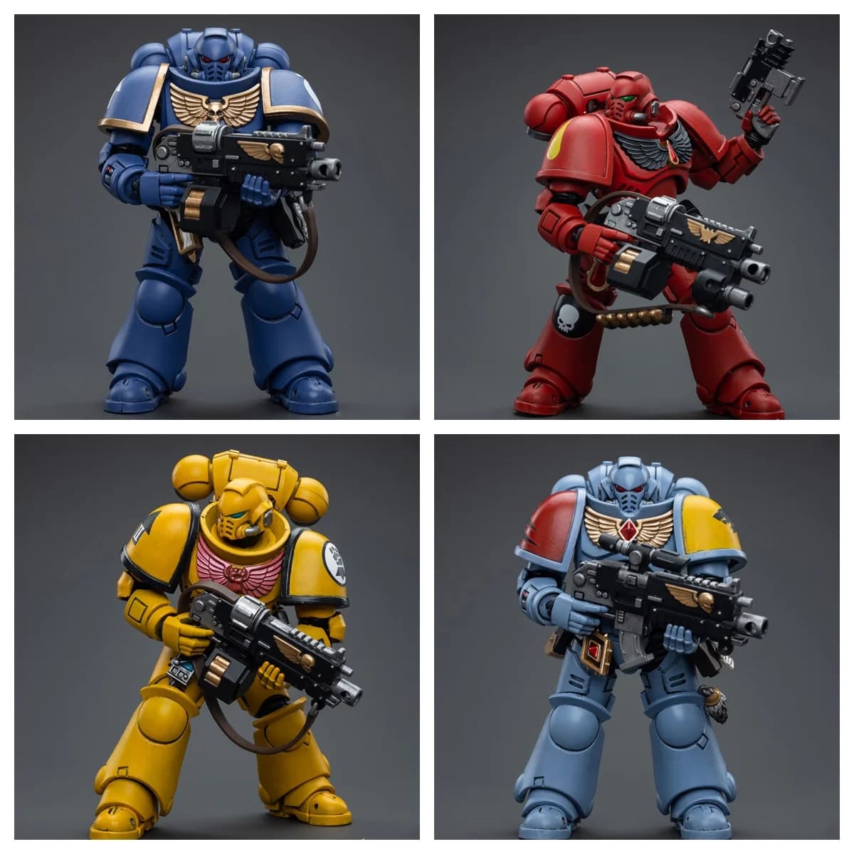 HiPlay JOYTOY Warhammer 40K Intercessors Figura d'Azione 1/18
