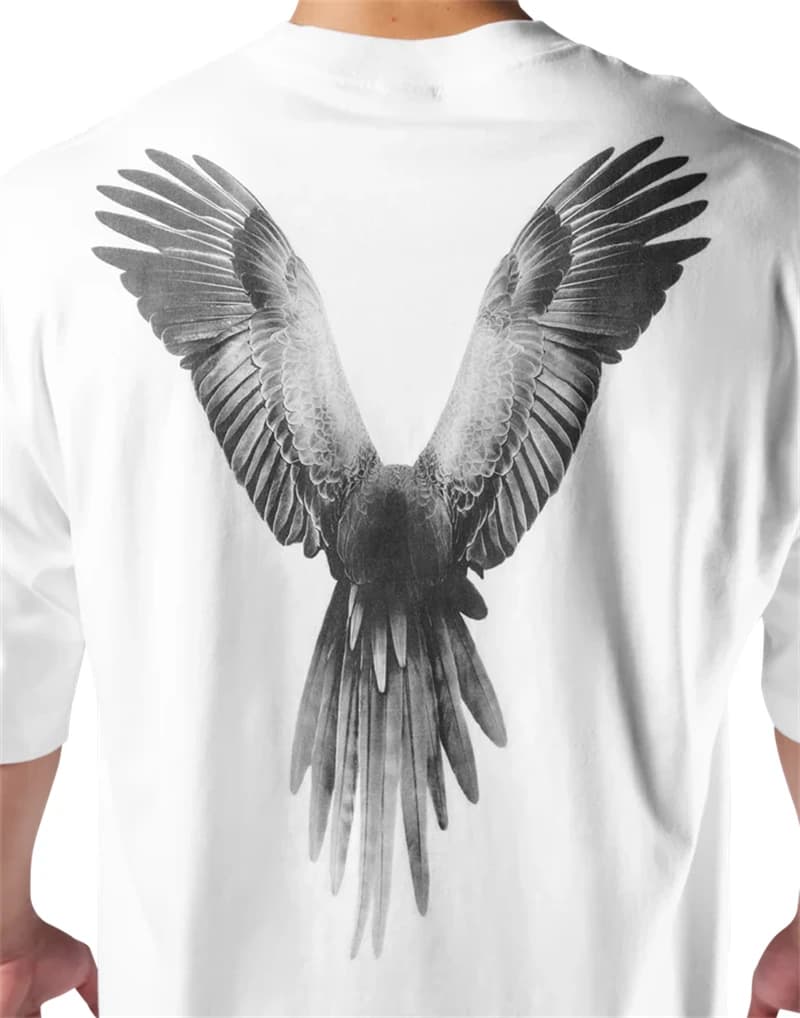 LYFT OVERSIZED TEE Y2K Maglietta da uomo Harajuku Retro Stampa Hip Hop Uomo Donna Manica corta Abbigliamento gotico Tees Top Streetwear