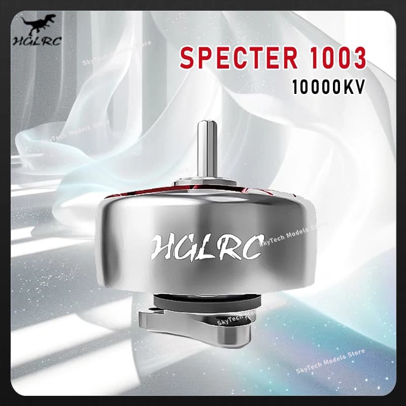 SPECTER1003 10000KV HGLRC 1-2S Brushless Motor Compatible 1.6-2inch Propeller for FPV 75mm Tinywhoop Toothpick Drone