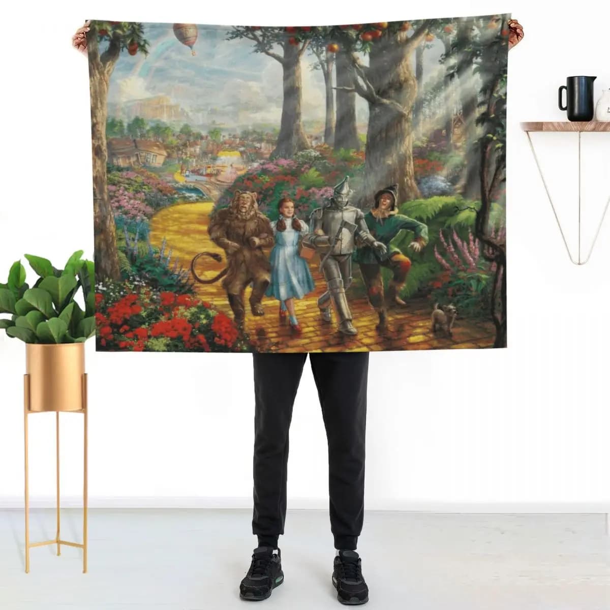 Miglior design per tazza, cuscino, borsa, grembiule, mascherina, coperta - Coperta morbida personalizzata 6 in 1 per ufficio e casa