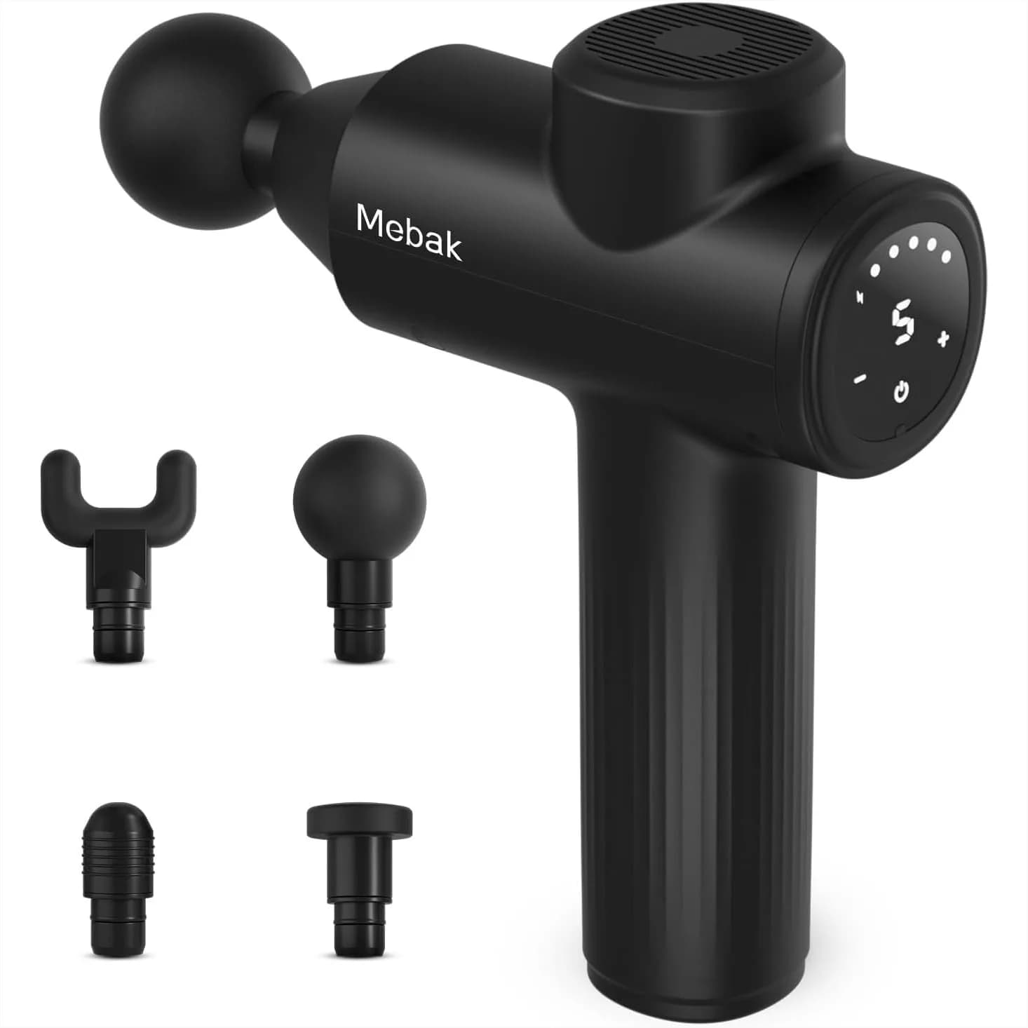 Massage Gun Deep Tissue for Pain Relief, 5 Speed Levels Muscle Massager for Home Office Gym